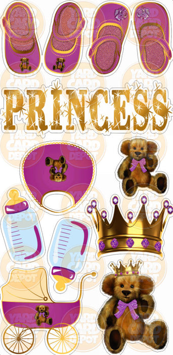 Princess Royal Baby Girl- Raspberry