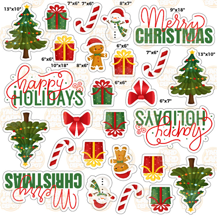 HALF SHEET BZ Christmas / Holiday Minis