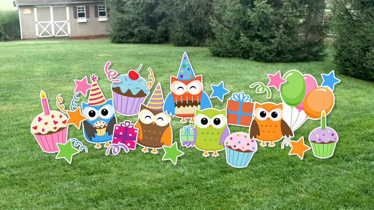 OG Party Owl Theme Set