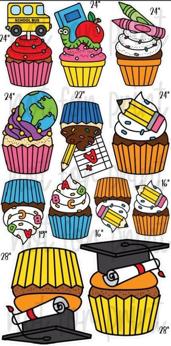 School Cupcakes