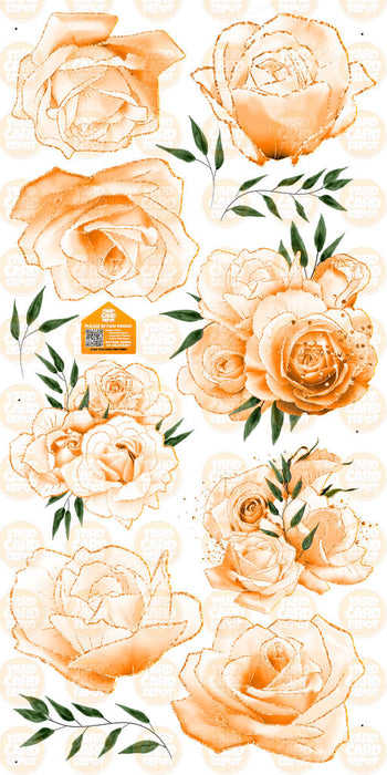 Beautiful Roses- Orange