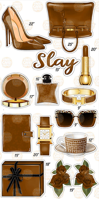 T&J Slay Fashion- Chocolate Brown