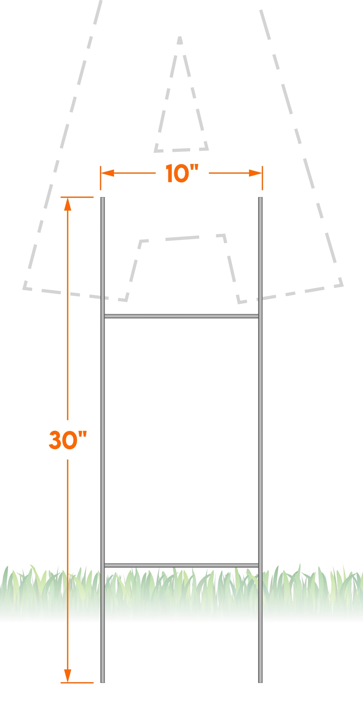 H Stakes (Standard) — Yard Card Depot LLC