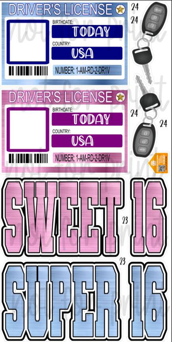 Drivers License Photo Frames- USA