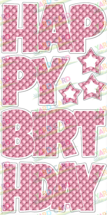 Pink Diamond - 23in HBD "EZ Set" Lucky Guy