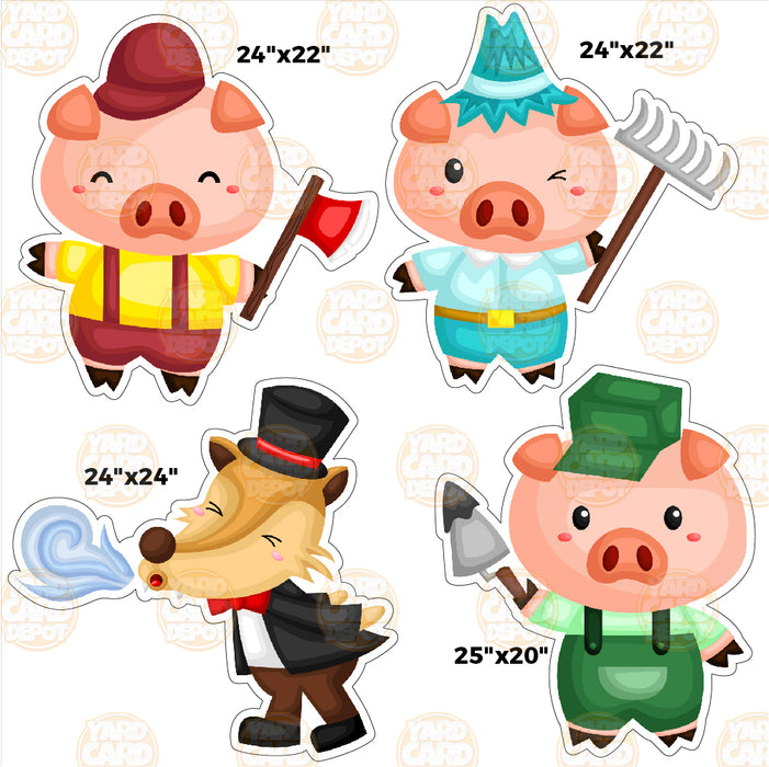 HALF SHEET 3 Little Pigs