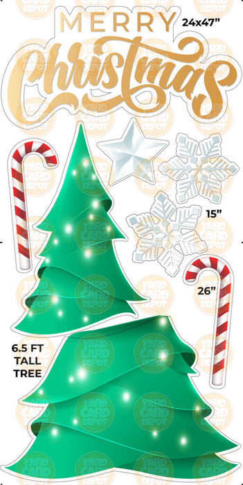 6ft Jumbo Christmas Tree - Green