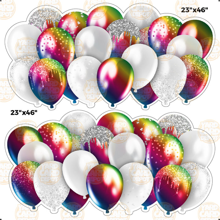 HALF SHEET Balloon Panels 2- Choose a Color