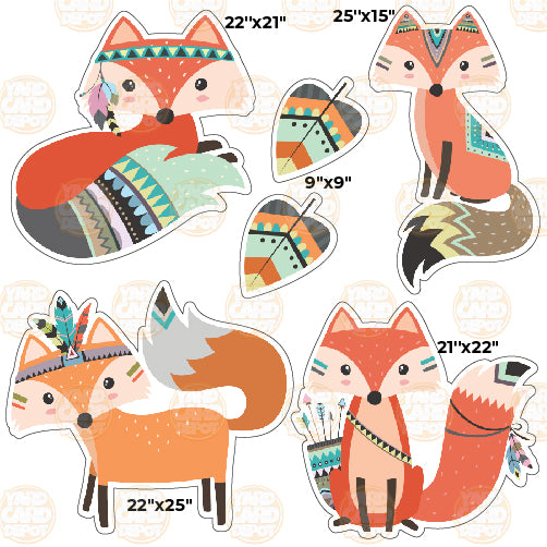 HALF SHEET BZ Tribal Foxes