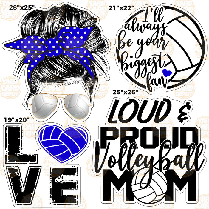 HALF SHEET BZ Volleyball Mom Straight Hair