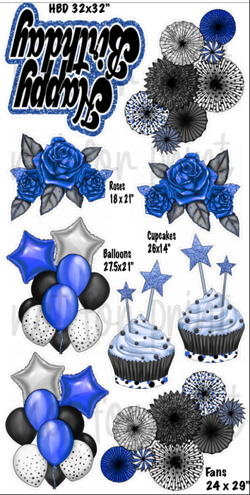 Blue - Birthday Color Set