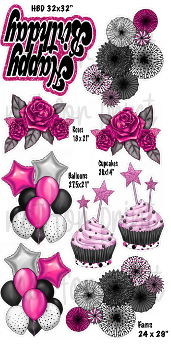 Pink - Birthday Color Set