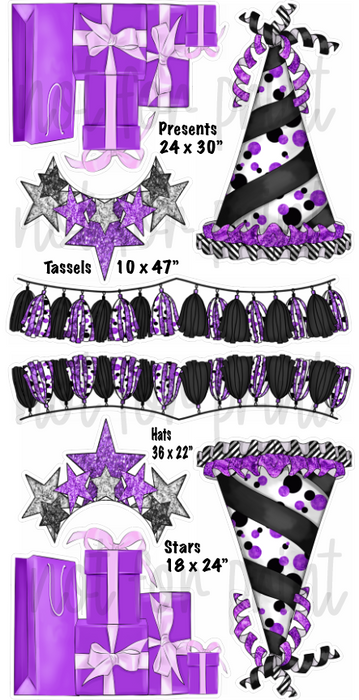 Purple - Birthday Color Set Presents