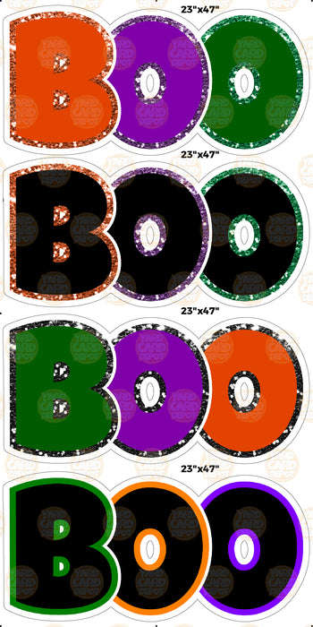 "BOO" EZ Set Multicolor
