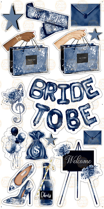 Bride To Be- Navy Blue