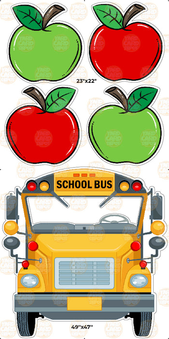 Bus Frame with Apples