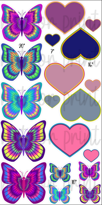 Butterflies & Hearts