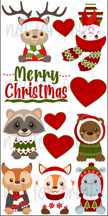 Mujka Christmas Animal Cuties