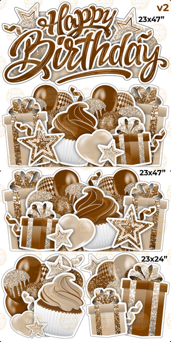 HBD EZ Sheet Set v2 - Chocolate - Beige