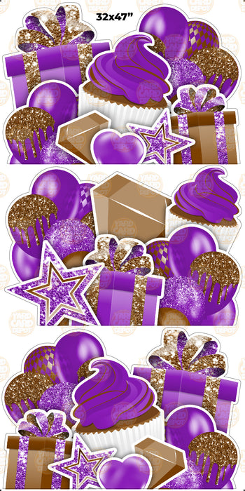 EZ Jumbo Panels - Purple Chocolate