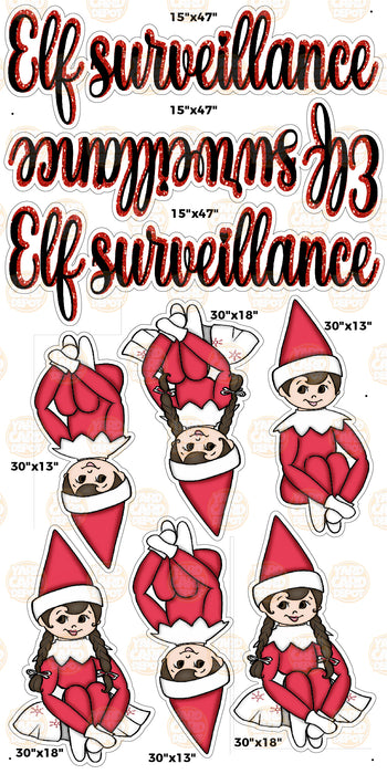 Elf Surveillance Burst & Characters