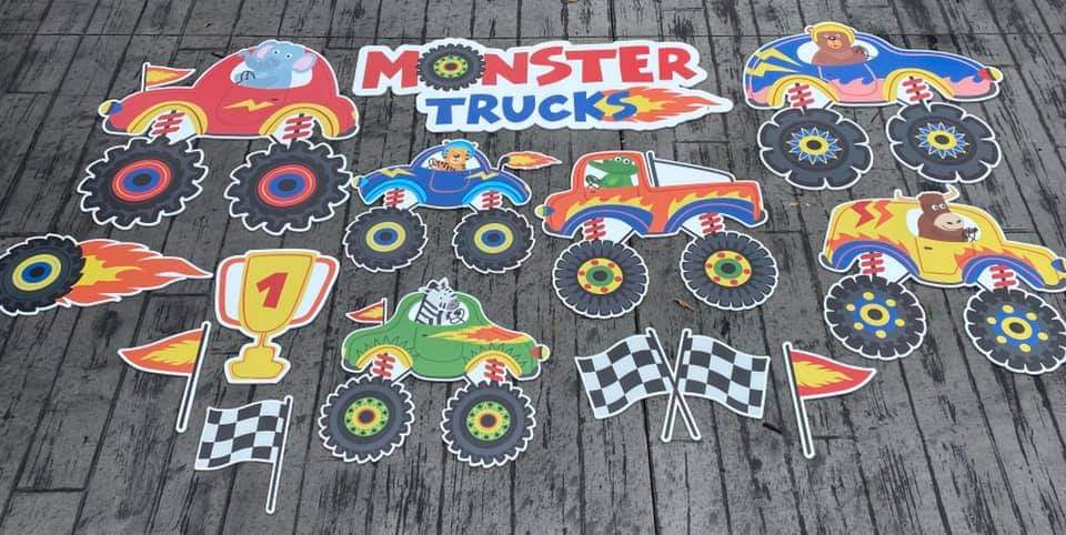 OG Monster Trucks Set