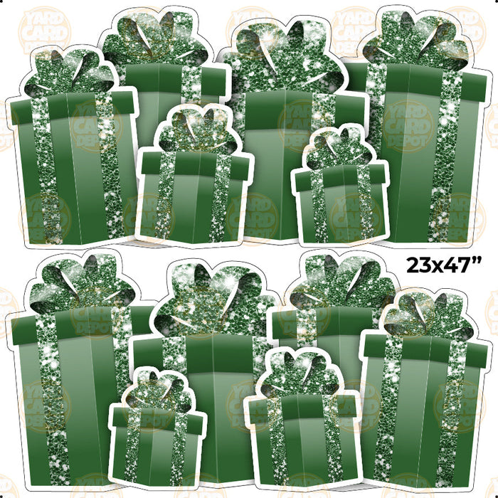 HALF SHEET EZ Gift Panels - Verdant Green