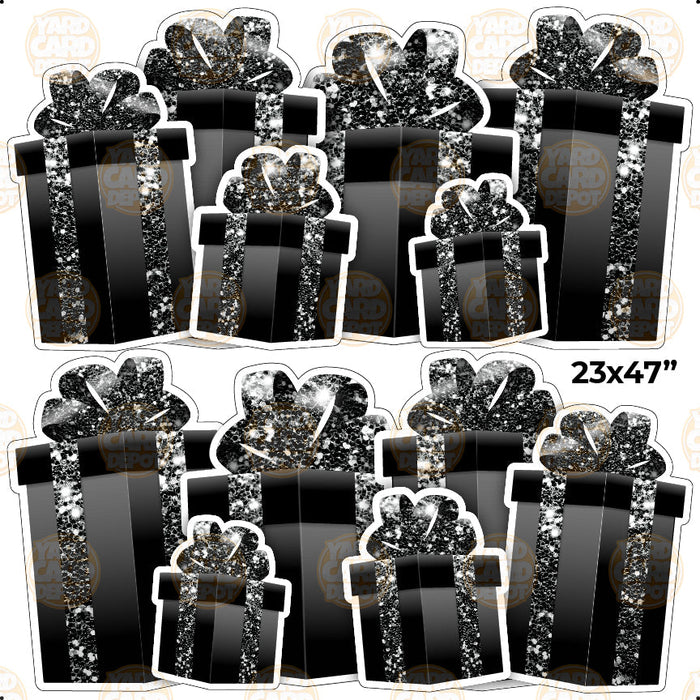 HALF SHEET EZ Gift Panels - black