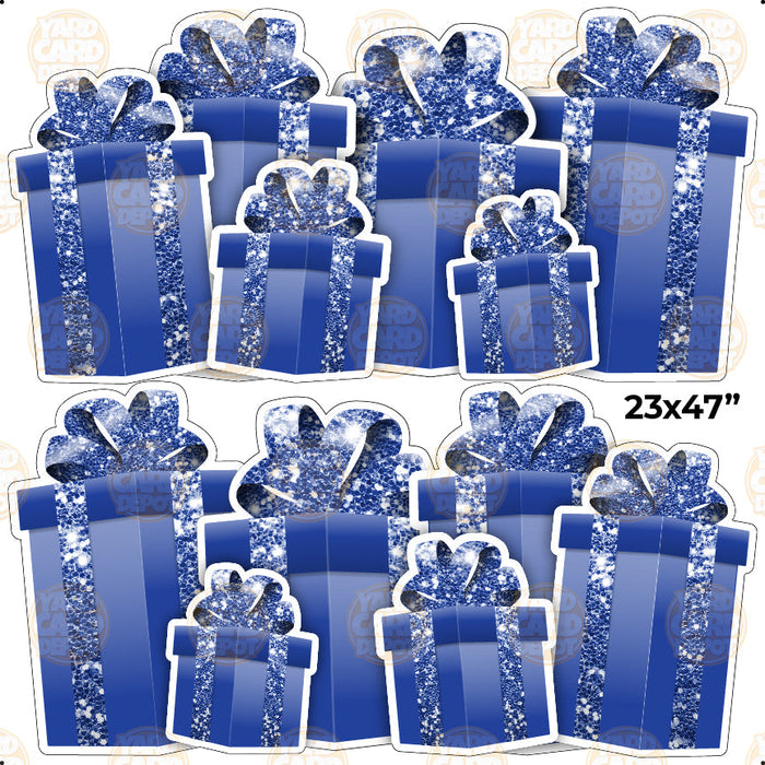 HALF SHEET EZ Gift Panels - dark blue