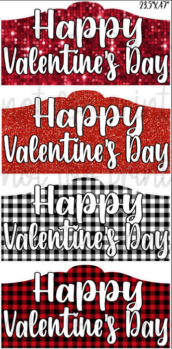 Happy Valentine's Day Marquee Signs