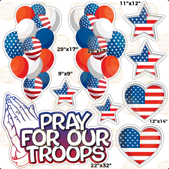 HALF SHEET JB Pray for Our Troops