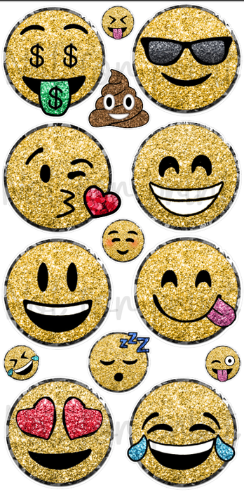 Glitter Emojis
