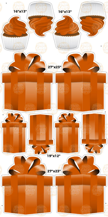 Symmetrical Gift Boxes - Solid Colors