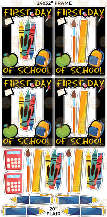 First Day of School Frames 24x32"