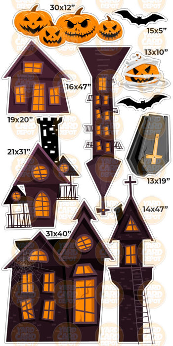 Jumbo Spooky House (5ft Tall)