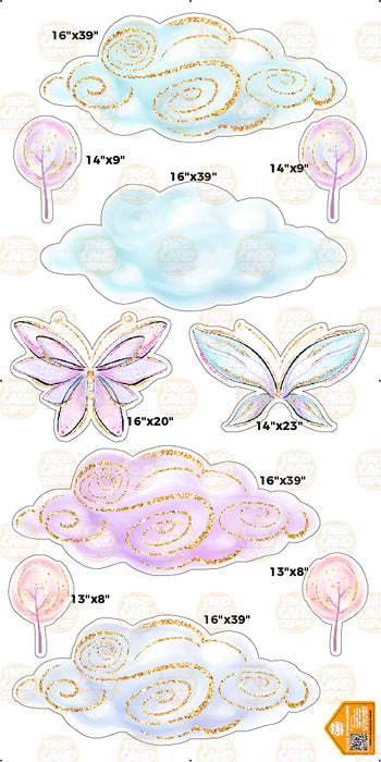 Sparkle Fairies Clouds