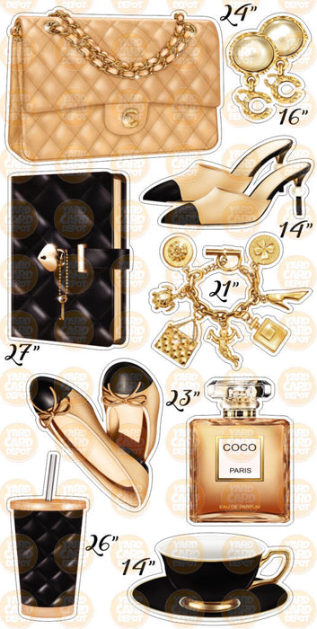 T&J Black and Gold Fashion