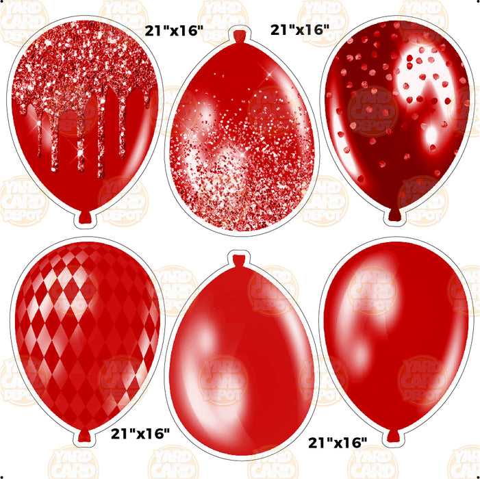 HALF SHEET Balloon Singles- Choose a Color
