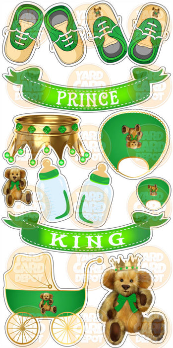 Prince Royal Baby Boy- Green