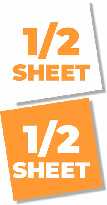 Half Sheet Convert for Printing