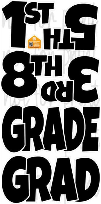 Black Grade / Grad Set 1 - “EZ Set” 23in Lucky Guy