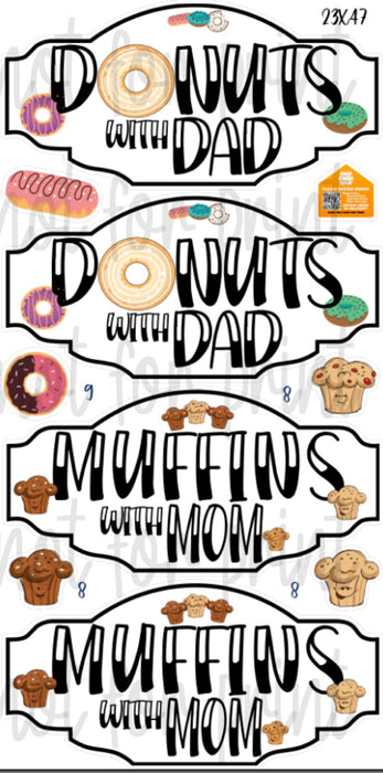 Muffins and Donuts Bursts
