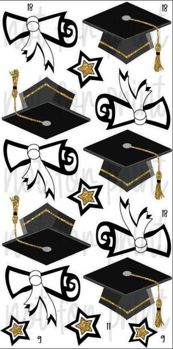 Grad Pack Caps and Diplomas
