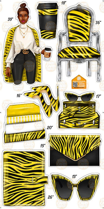 Zebra Boss - Yellow