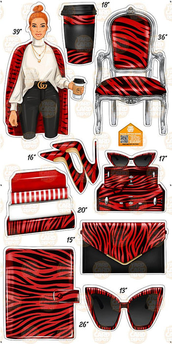 Zebra Boss - Red
