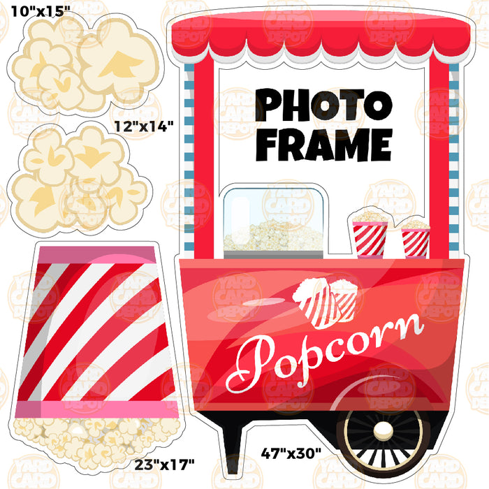 HALF SHEET Popcorn Photo Frame