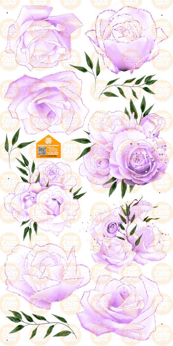 Beautiful Roses- Light Purple