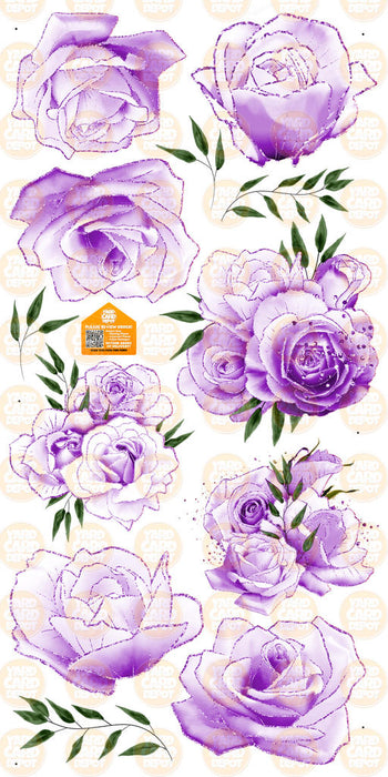 Beautiful Roses- Purple