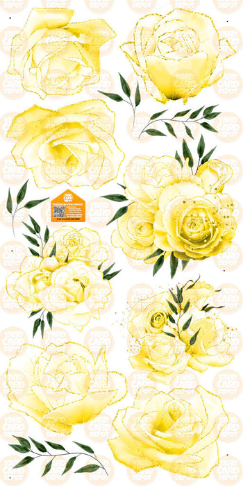 Beautiful Roses- Yellow