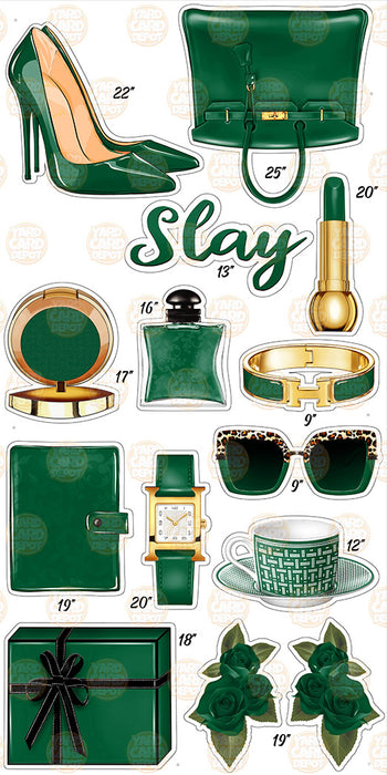 T&J Slay Fashion- Dark Green